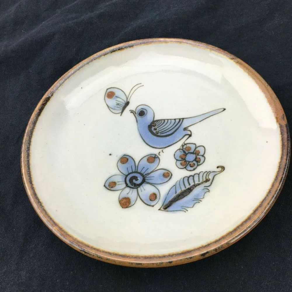 KEN EDWARDS Mexican TONALA POTTERY Stoneware- 6